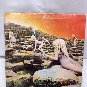 Original 1973 Led Zeppelin "Houses of The Holy" LP- Atlantic (SD-7255) [R.L] NM